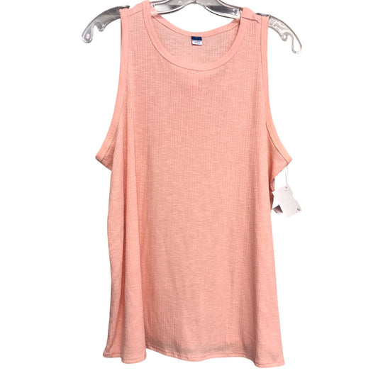 Top Sleeveless By Old Navy In Pink, Size:L