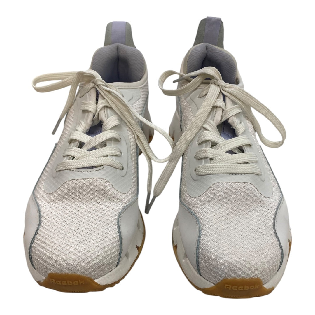 Shoes Athletic By Reebok In Cream, Size:7.5