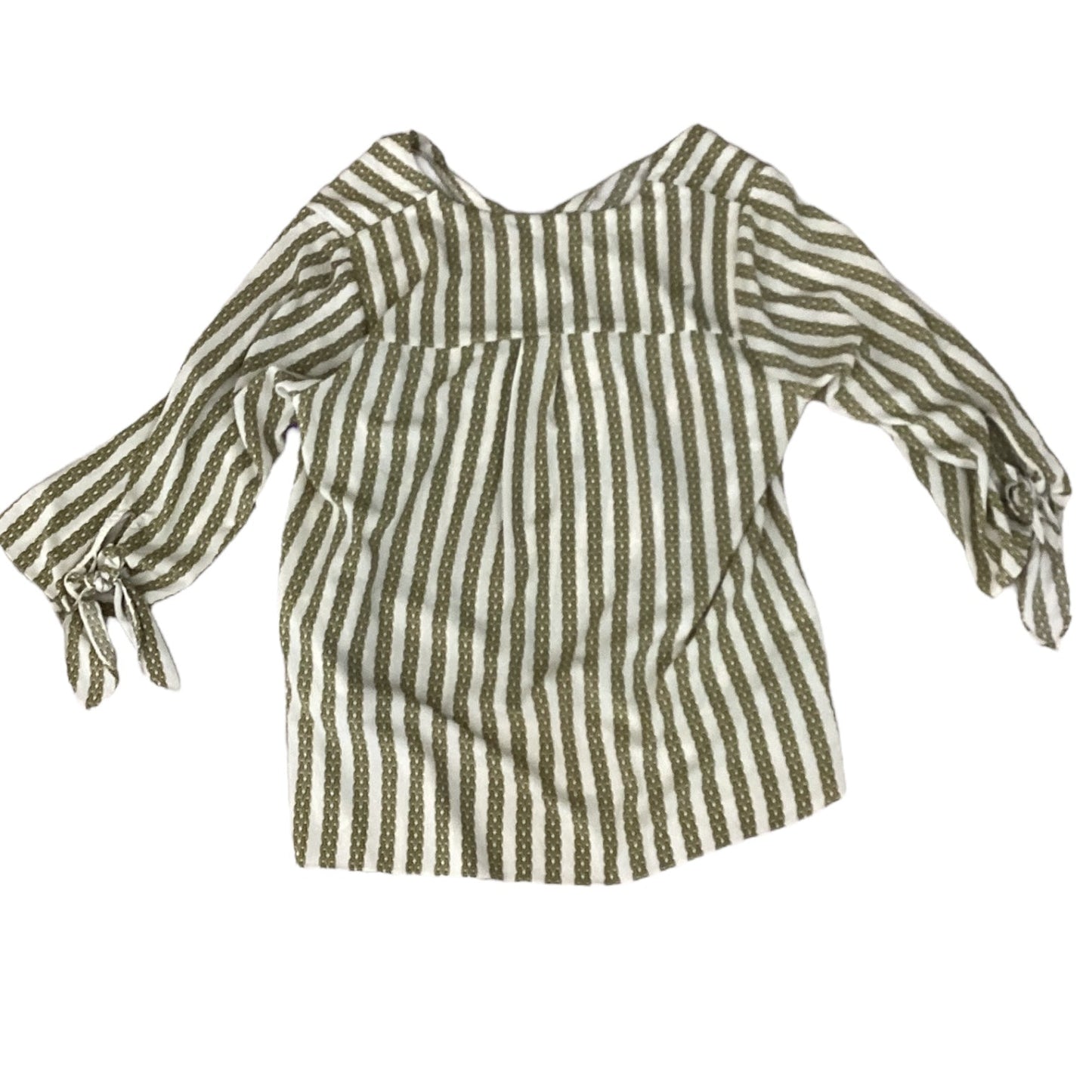 Blouse Designer By Michael Kors In Tan, Size:2X