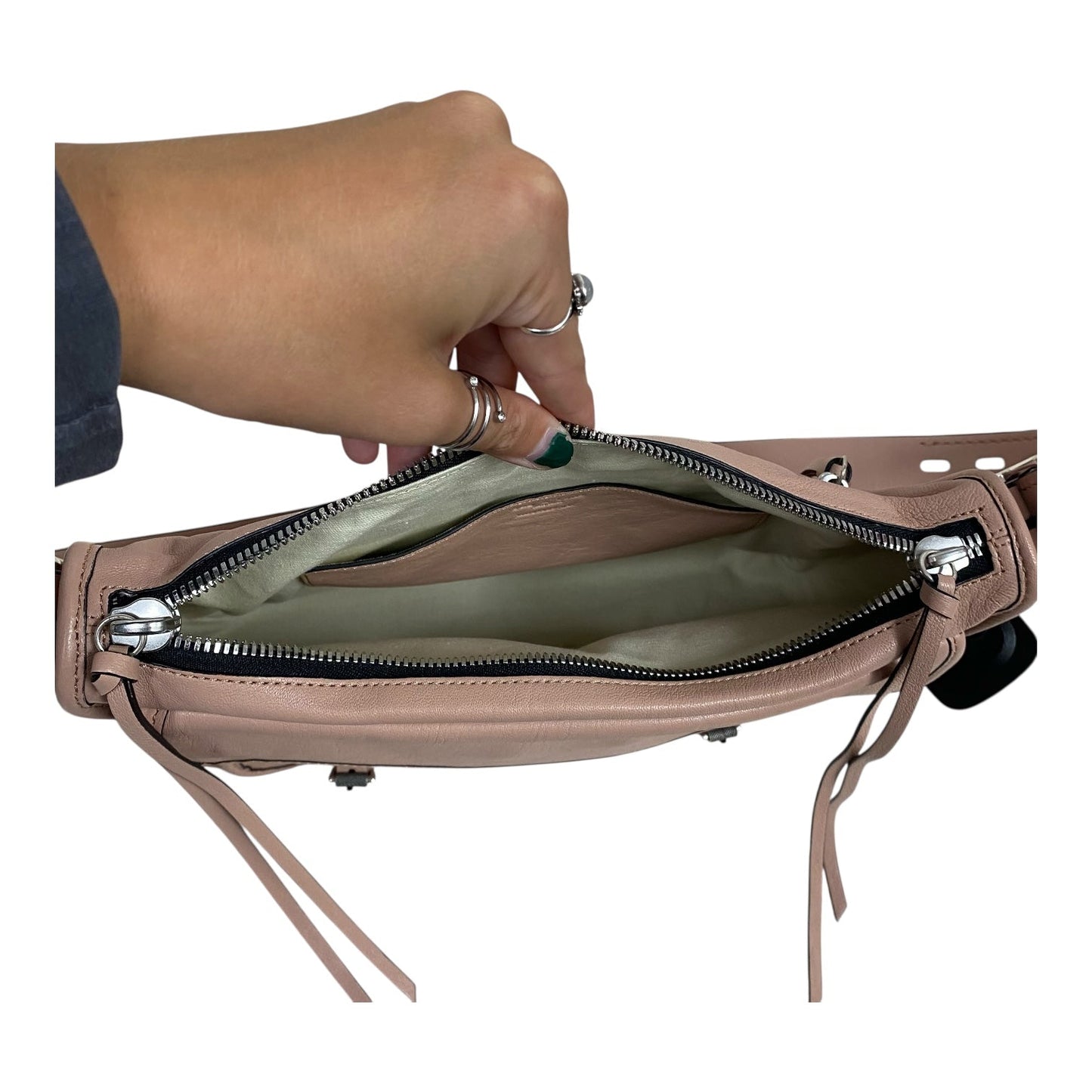 Handbag Leather By Rag And Bone In Pink, Size:Medium