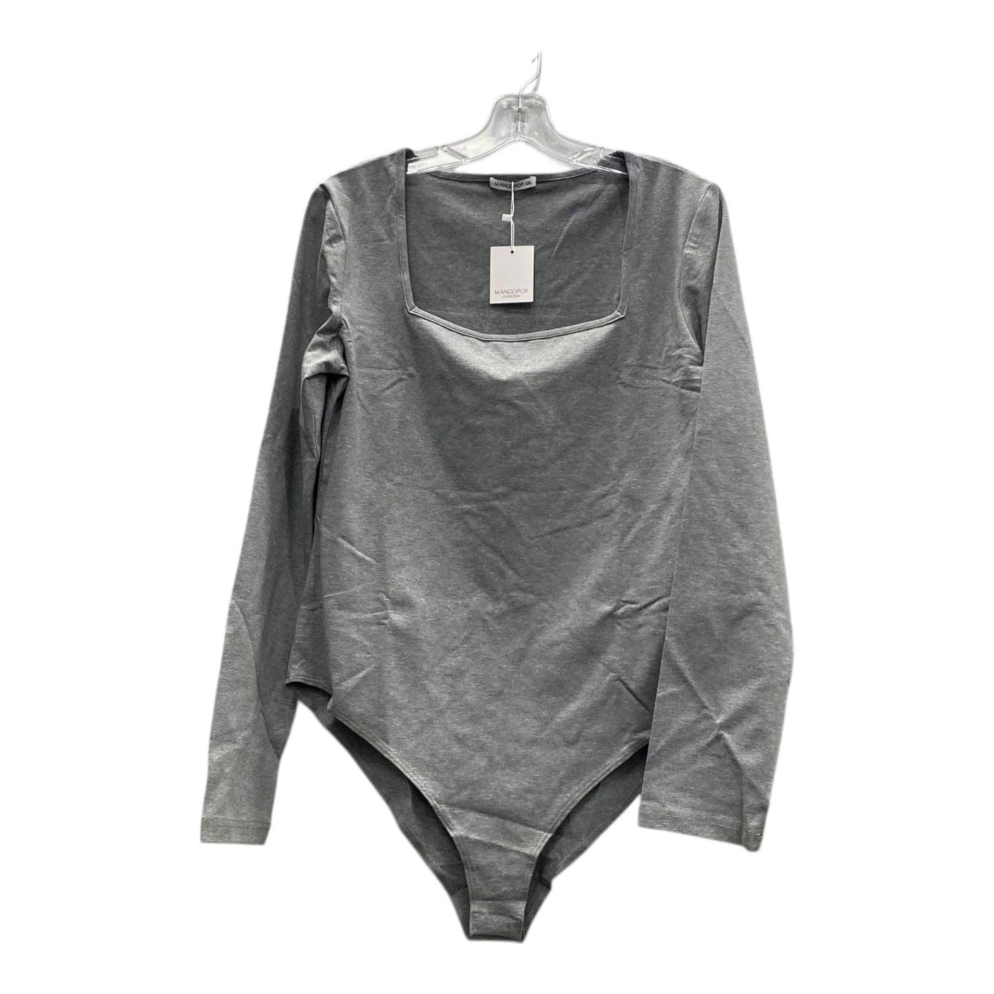 Top Ls By Mangopop In Grey, Size:1X
