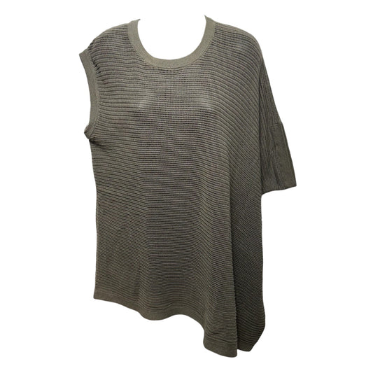 Itat Lev Shrug Top Sleeveless Designer By All Saints In Khaki Green, Size: S