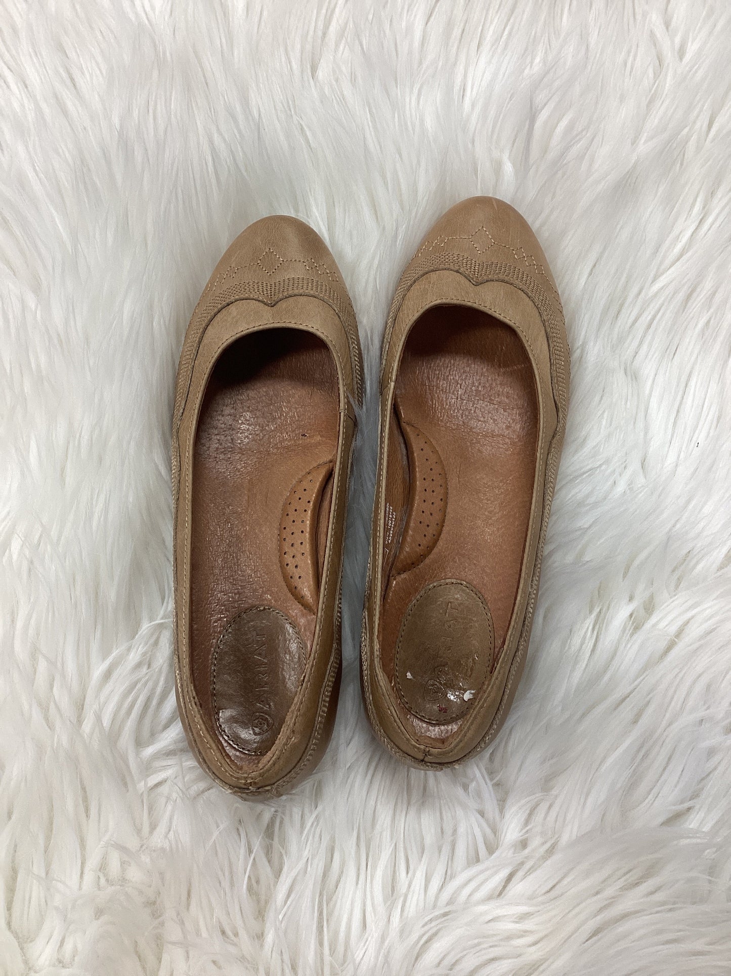 Shoes Flats By Ariat In Brown, Size:7.5