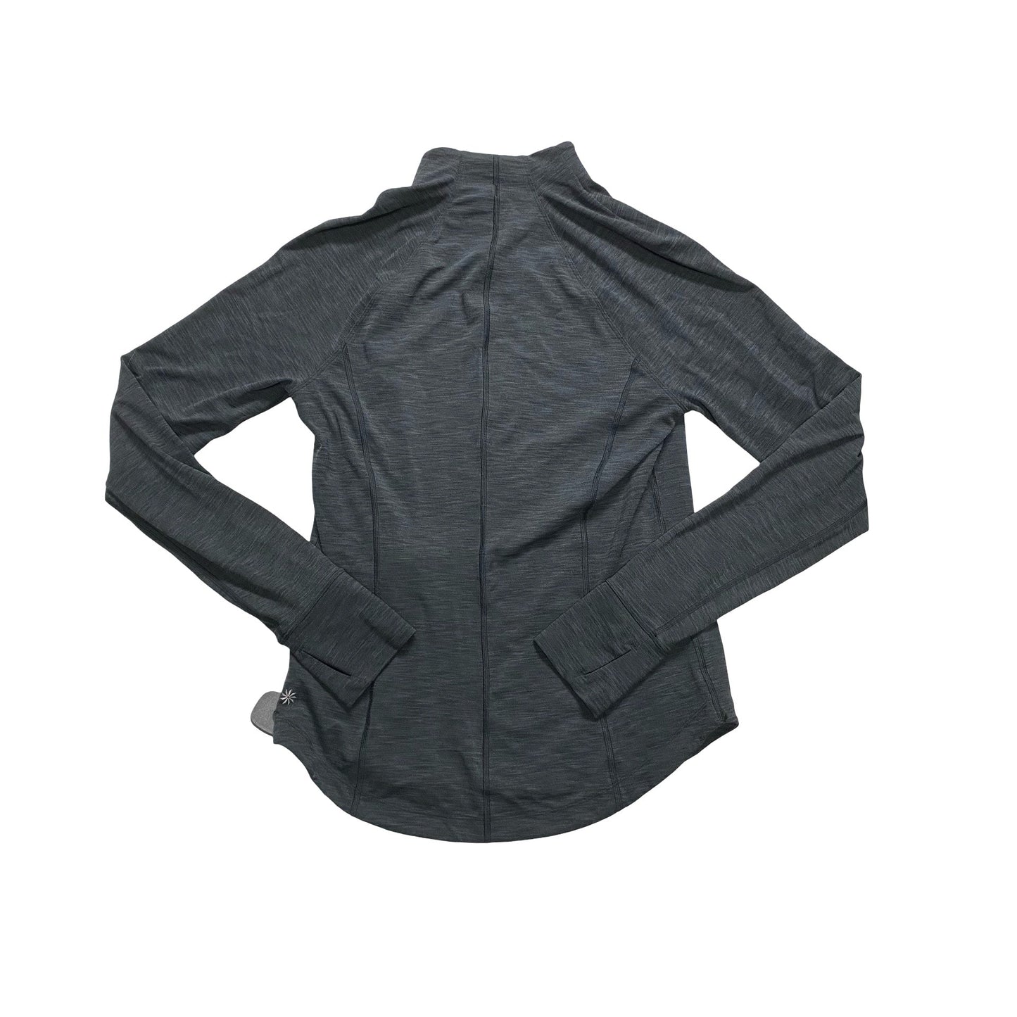 Athletic Jacket By Athleta In Grey, Size:M