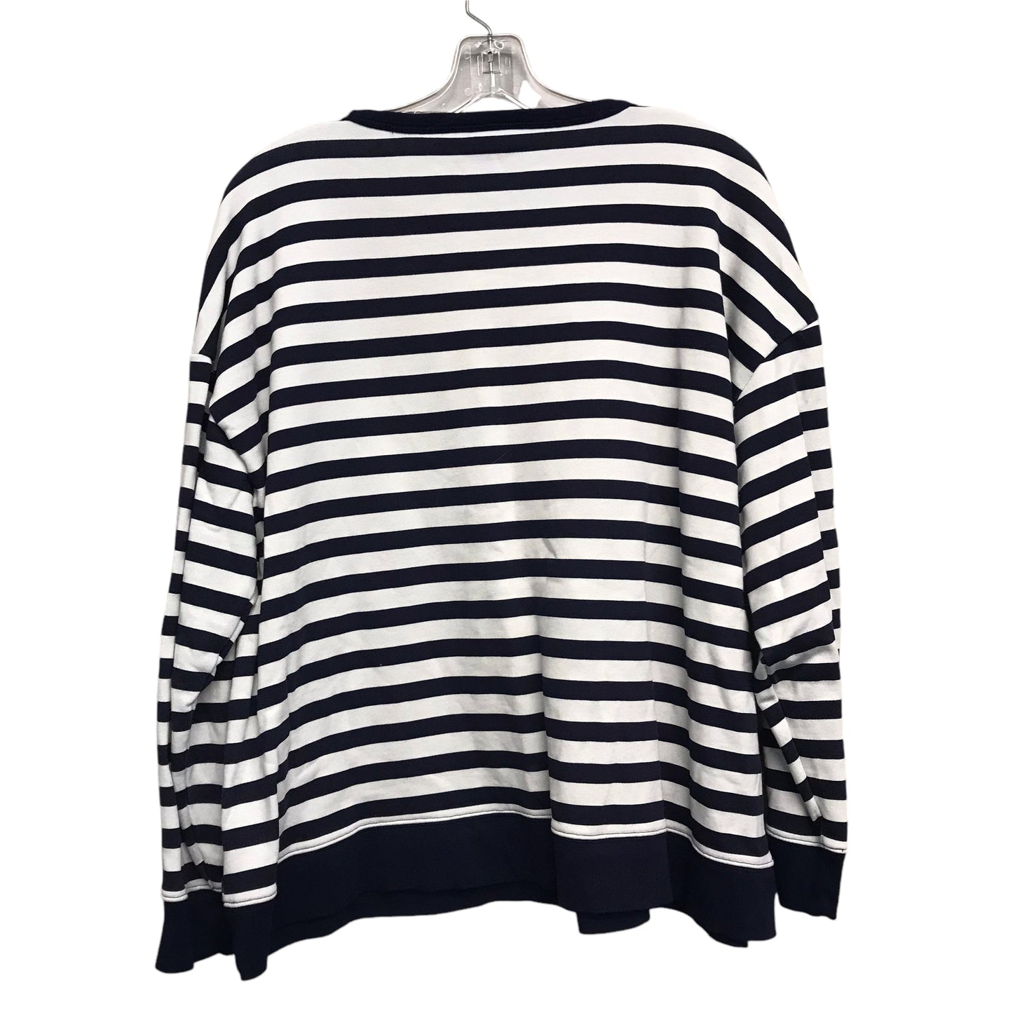 Top Ls By Draper James In Striped Pattern, Size:2X