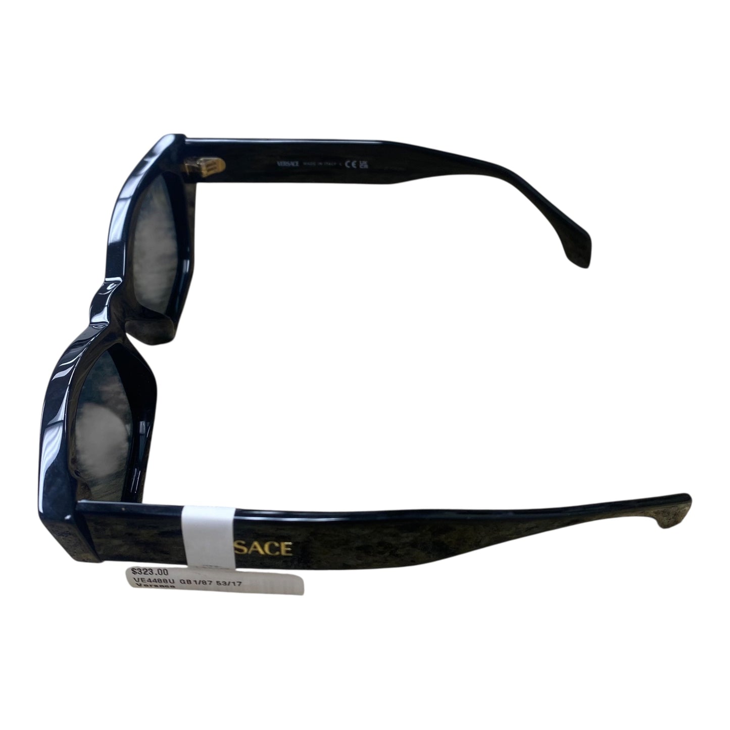 Sunglasses Luxury Designer By Versace In Black