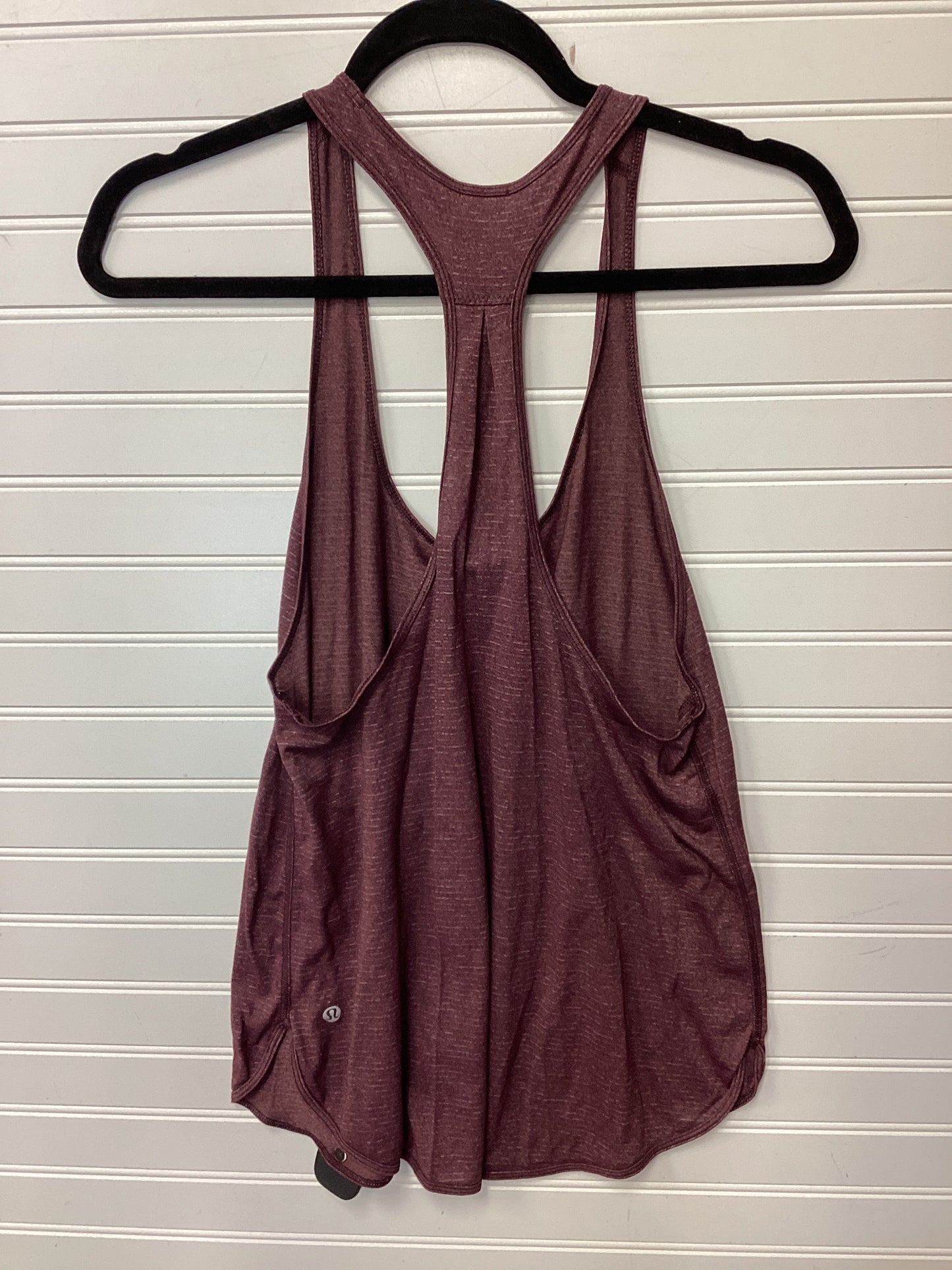 Athletic Tank Top By Lululemon In Purple, Size:M