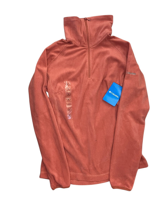 Athletic Sweatshirt Collar By Columbia In Orange, Size:S