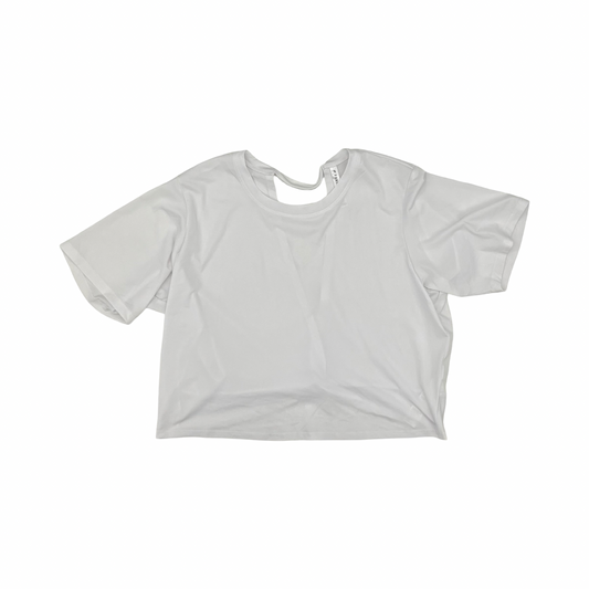 Athletic Top Ss By Fabletics In White, Size:Xl