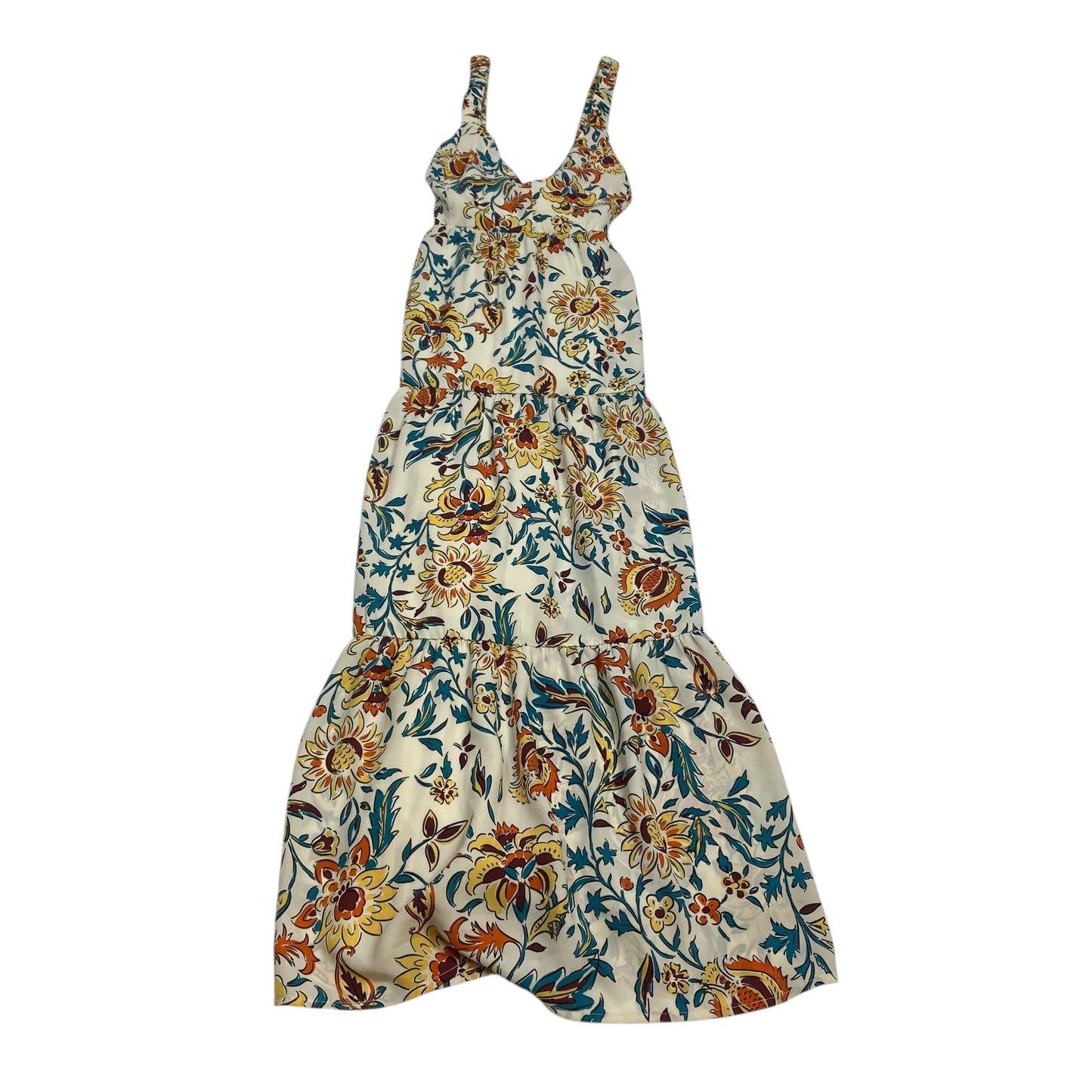 Dress Casual Midi By Collective Concepts In Cream, Size:S