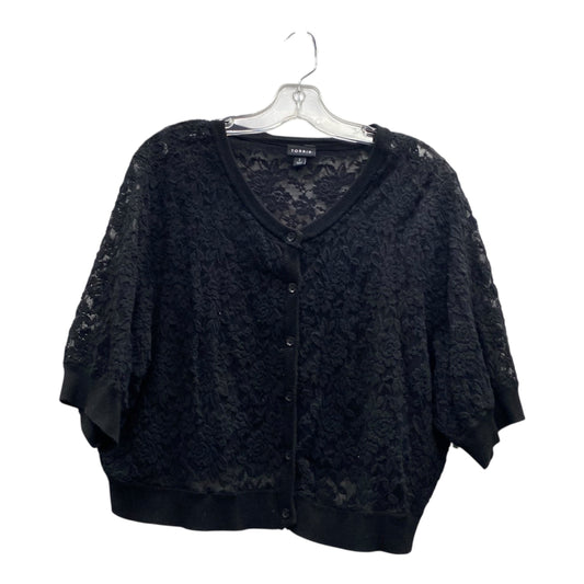 Cardigan By Torrid In Black, Size:1X