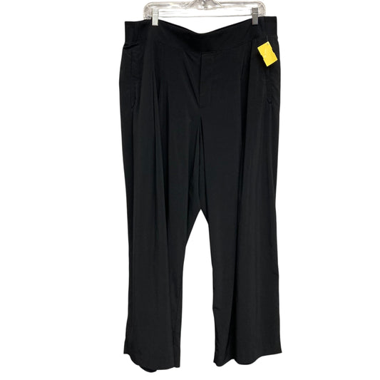 Pants Wide Leg By Athleta In Black, Size:20