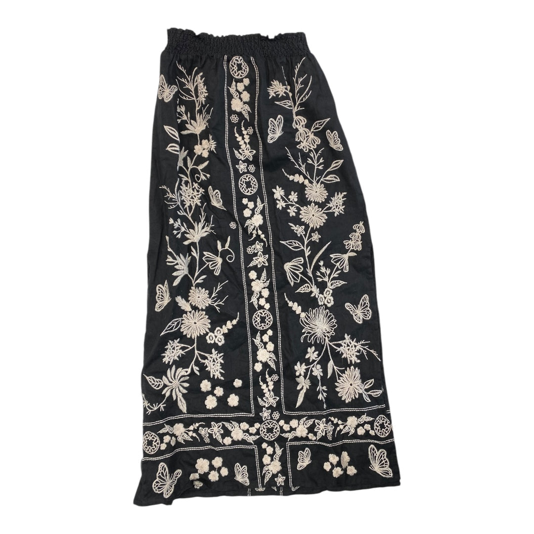 Skirt Designer By Johnny Was In Black & White, Size:Xs