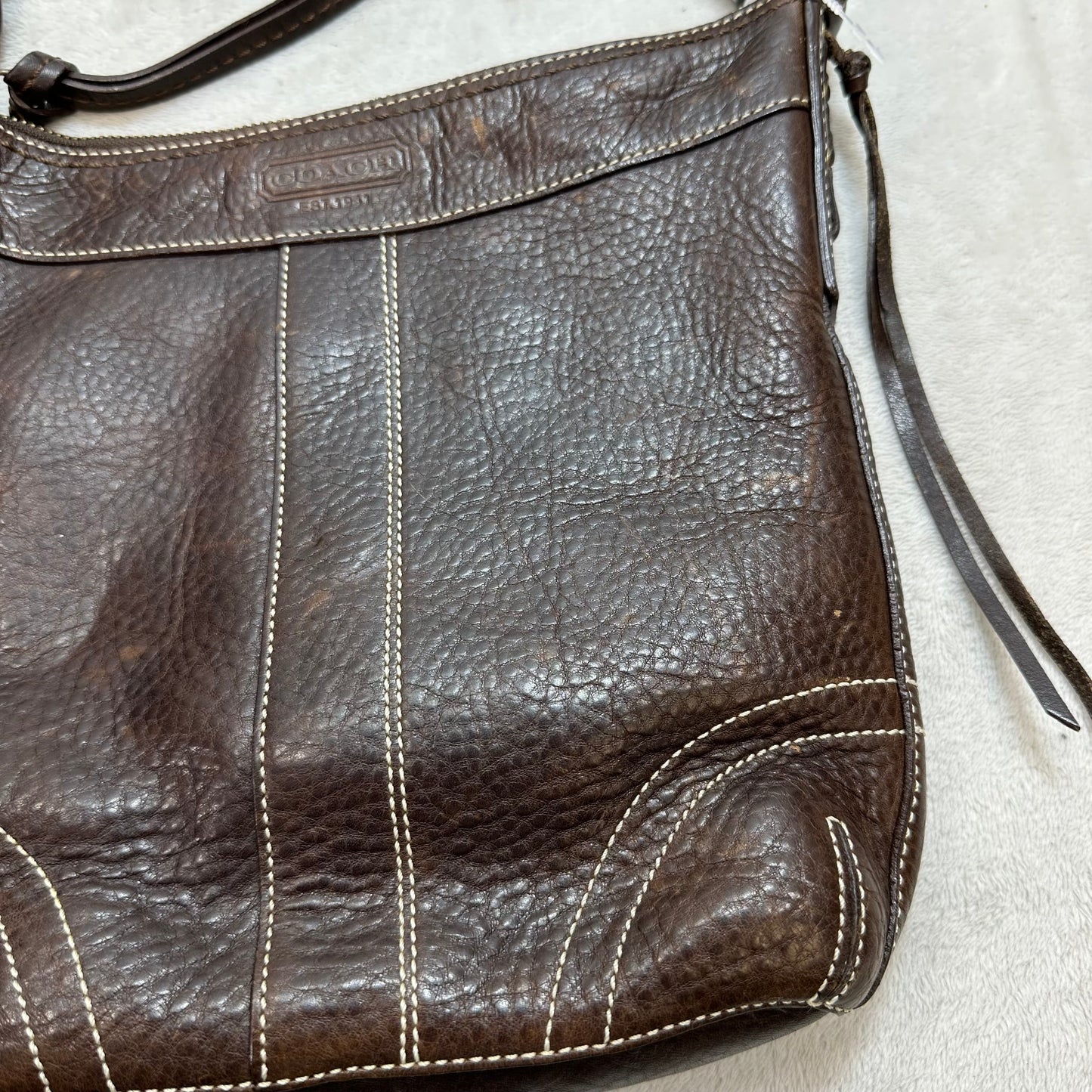 Crossbody Designer By Coach, Size: Small