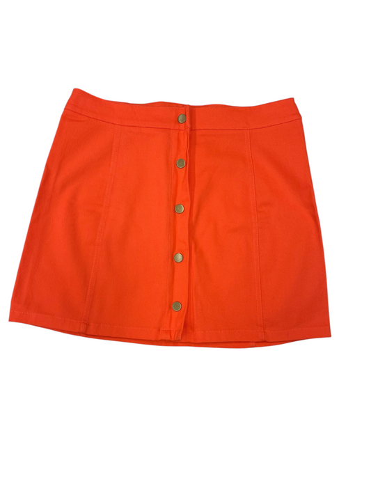 SKIRT MIDI by RUE 21 In ORANGE, Size: M