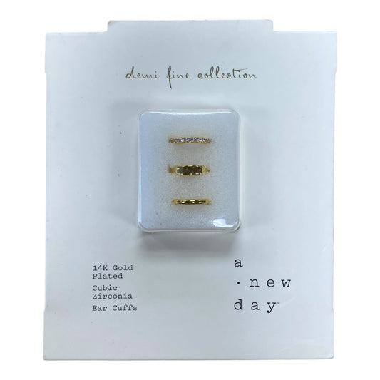 Earrings Other By A New Day In Gold, Size:03 Piece Set