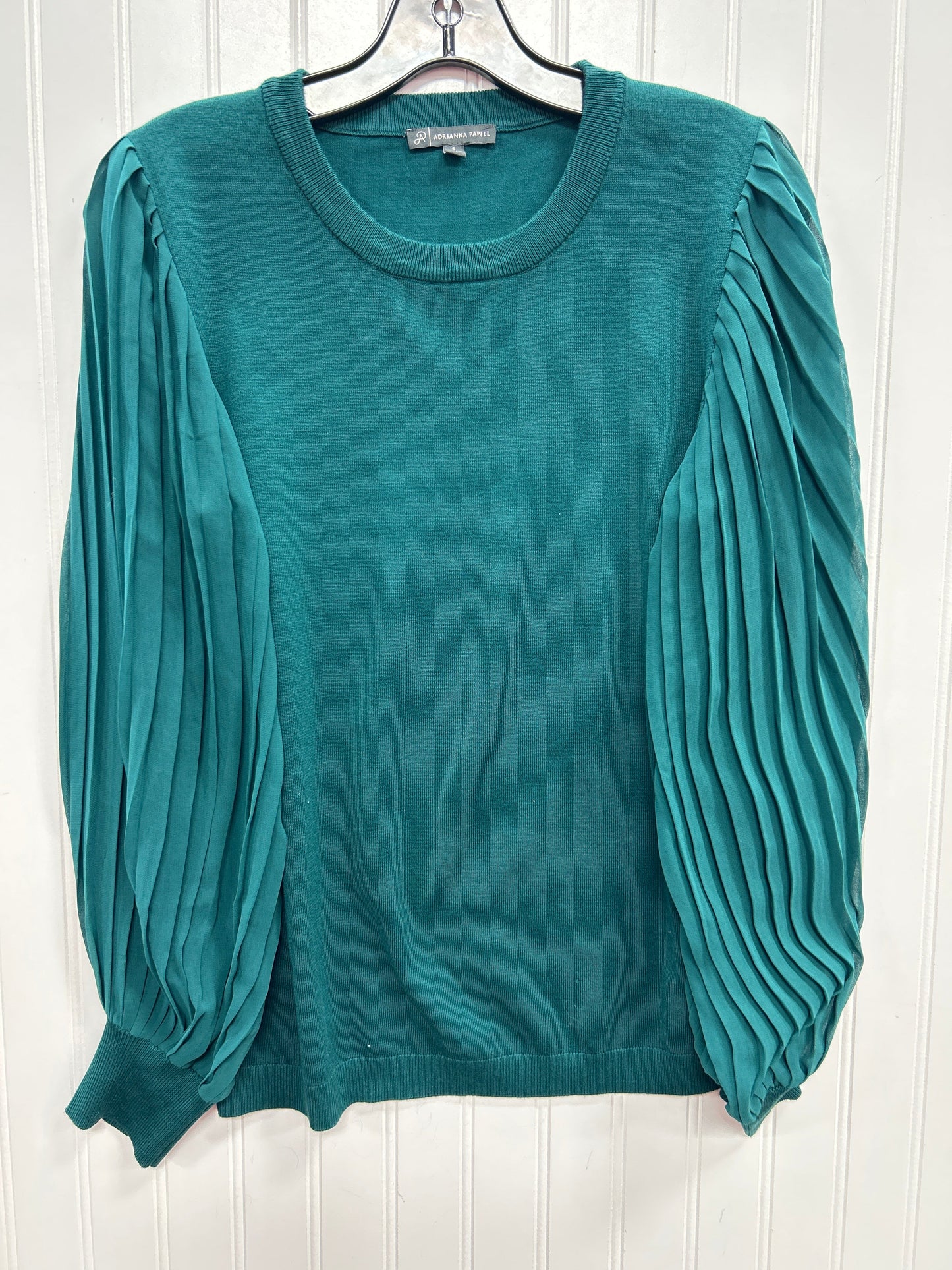 Top Ls By Adrianna Papell In Green, Size:S
