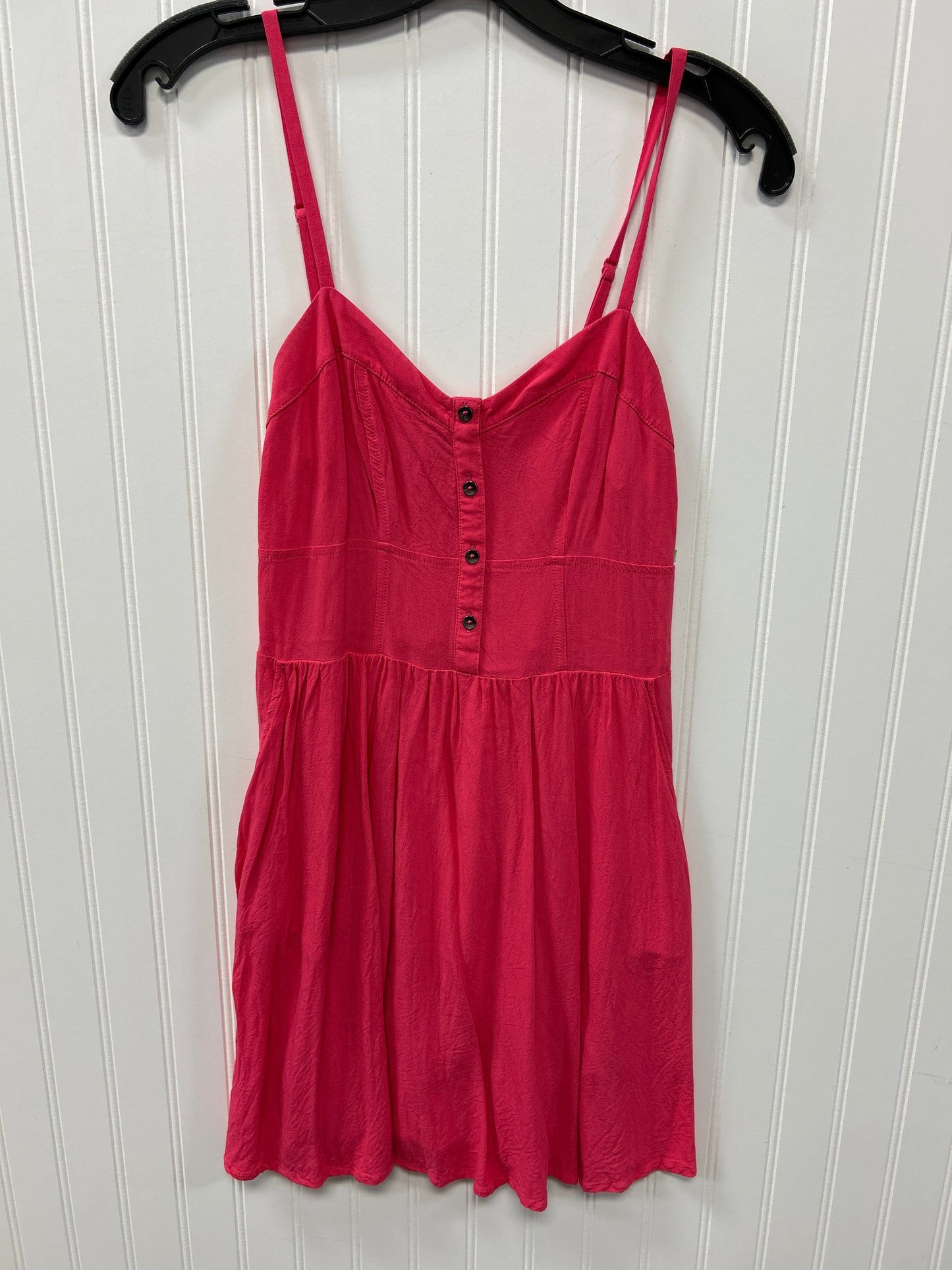 Dress Casual Midi By Express In Pink, Size:S