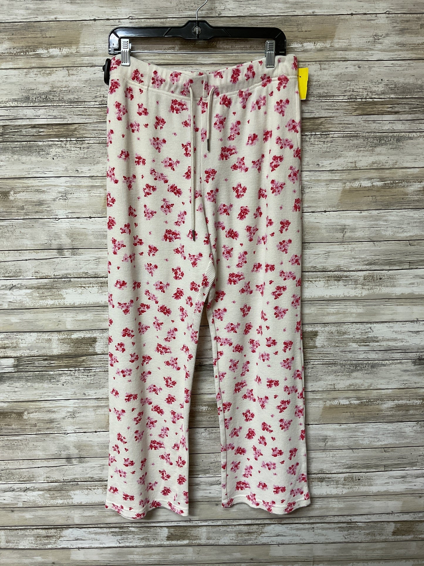 Pants Lounge By Olive And Oak In Cream & Red, Size:M