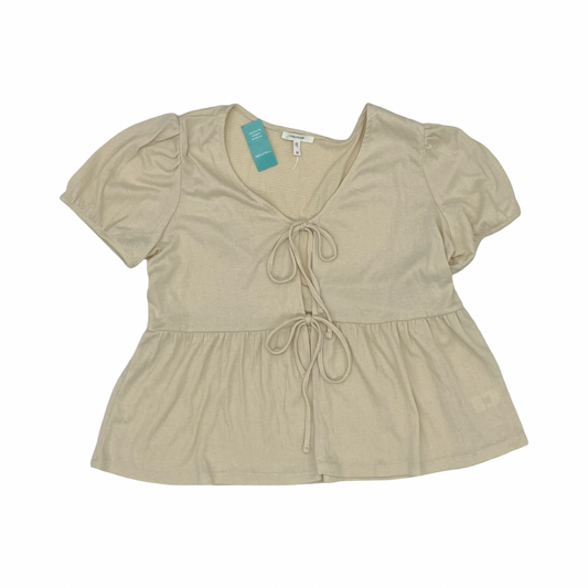 Top Ss By Maurices In Cream, Size:M