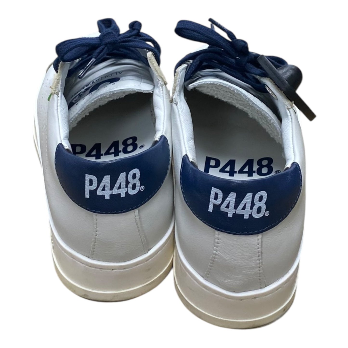 Shoes Sneakers By P448 In Blue & White, Size:6
