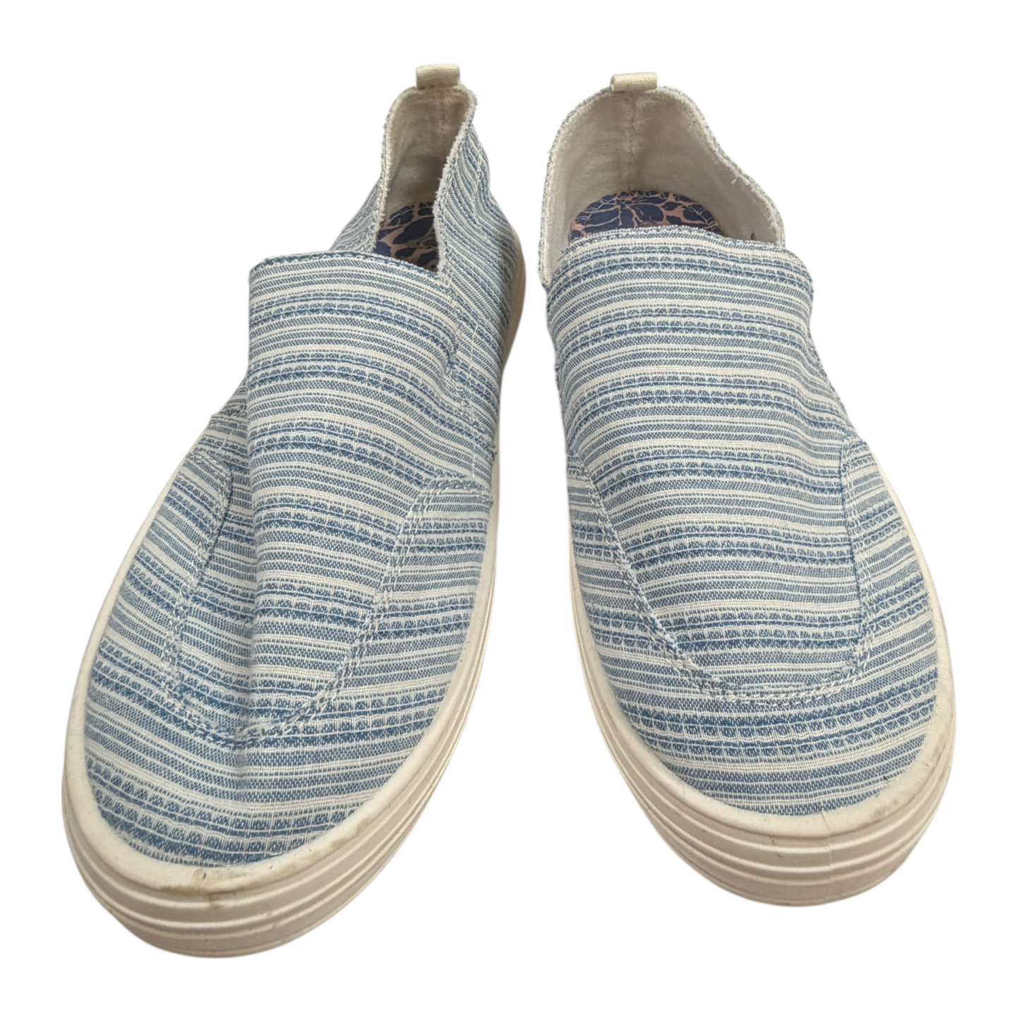 Shoes Sneakers By Roxy In Blue & White, Size:8.5
