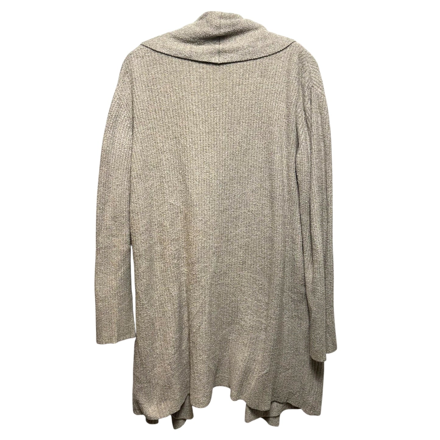 Bamboo Chic Lite Cardigan Sweater By Barefoot Dreams In Grey, Size: 1x