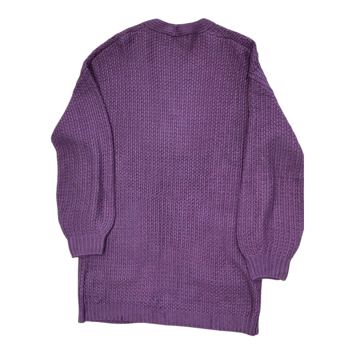 Sweater Cardigan By Merokeety In Purple, Size:S