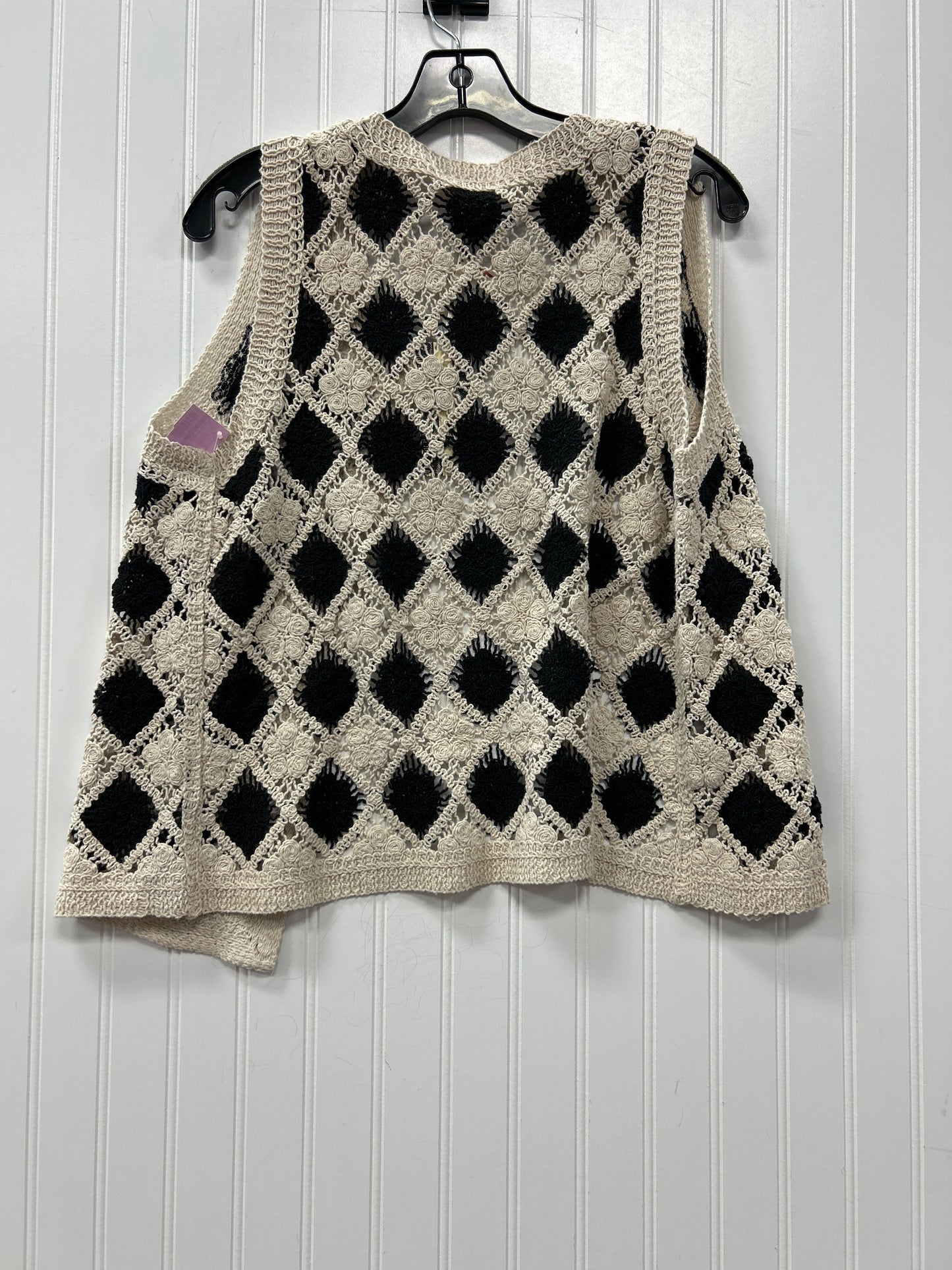 Blouse Sleeveless By Ultra Pink In Tan, Size:M