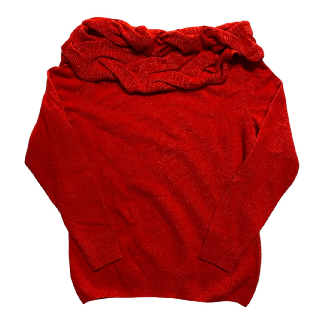 Sweater Designer By Lafayette 148 In Red, Size:L