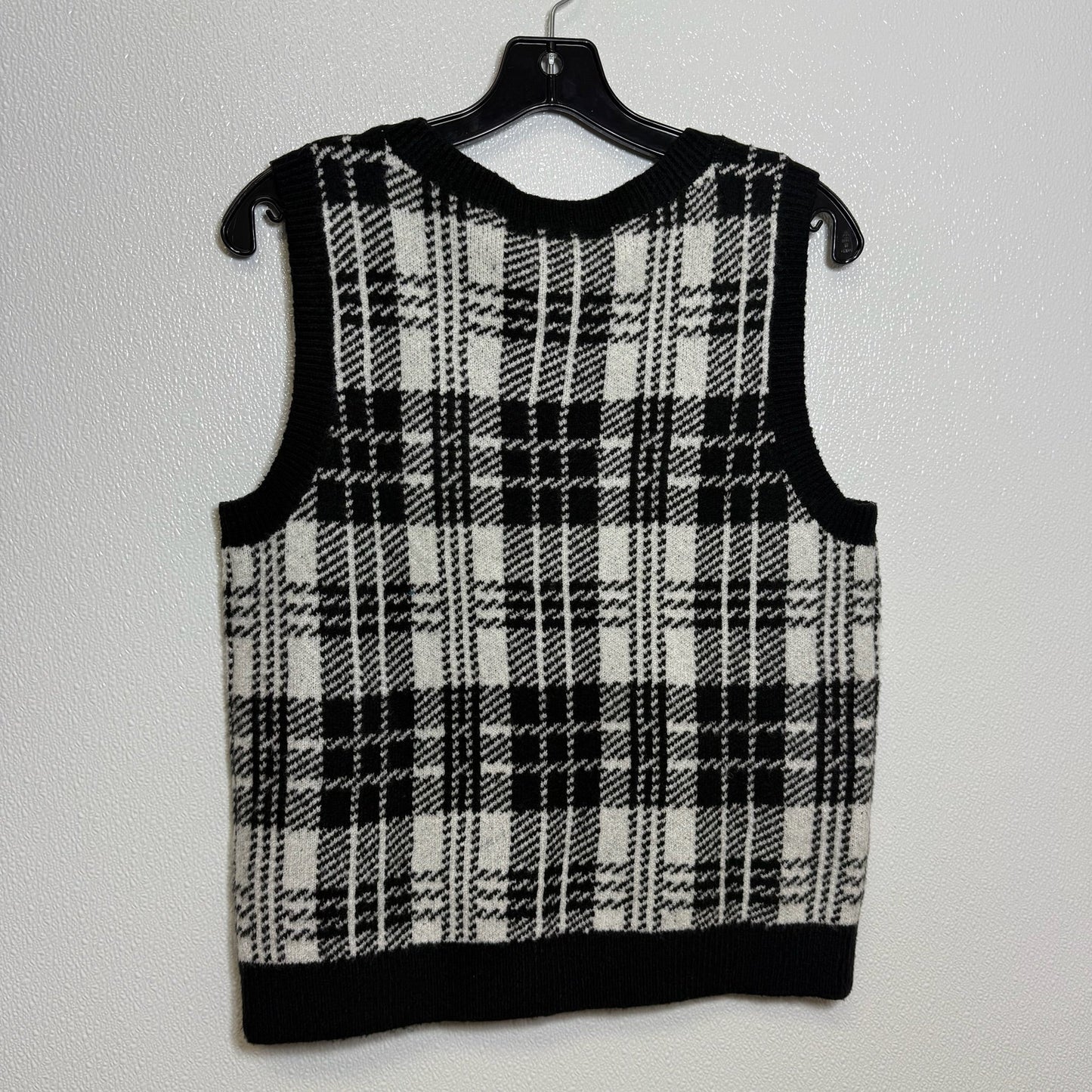 Sweater 2pc By Talbots In Black & White, Size: M