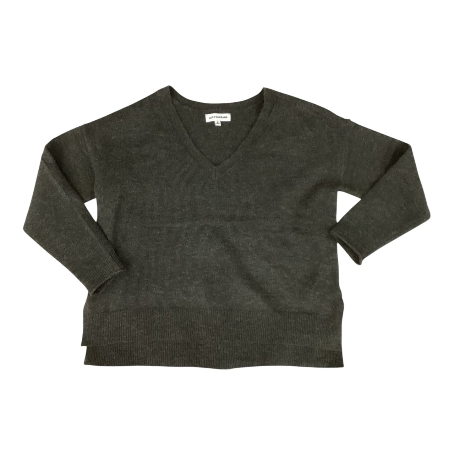 Sweater By Lucky Brand In Green, Size:M