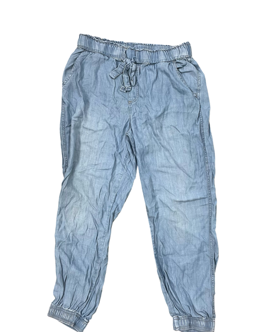 Pants Lounge By Knox Rose In Blue Denim, Size:M