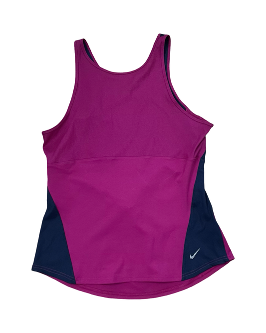 Athletic Tank Top By Nike In Pink, Size:Xl