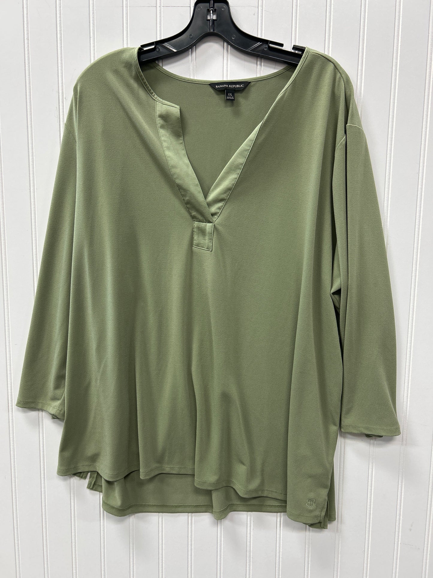 Top Ls By Banana Republic In Green, Size:1X