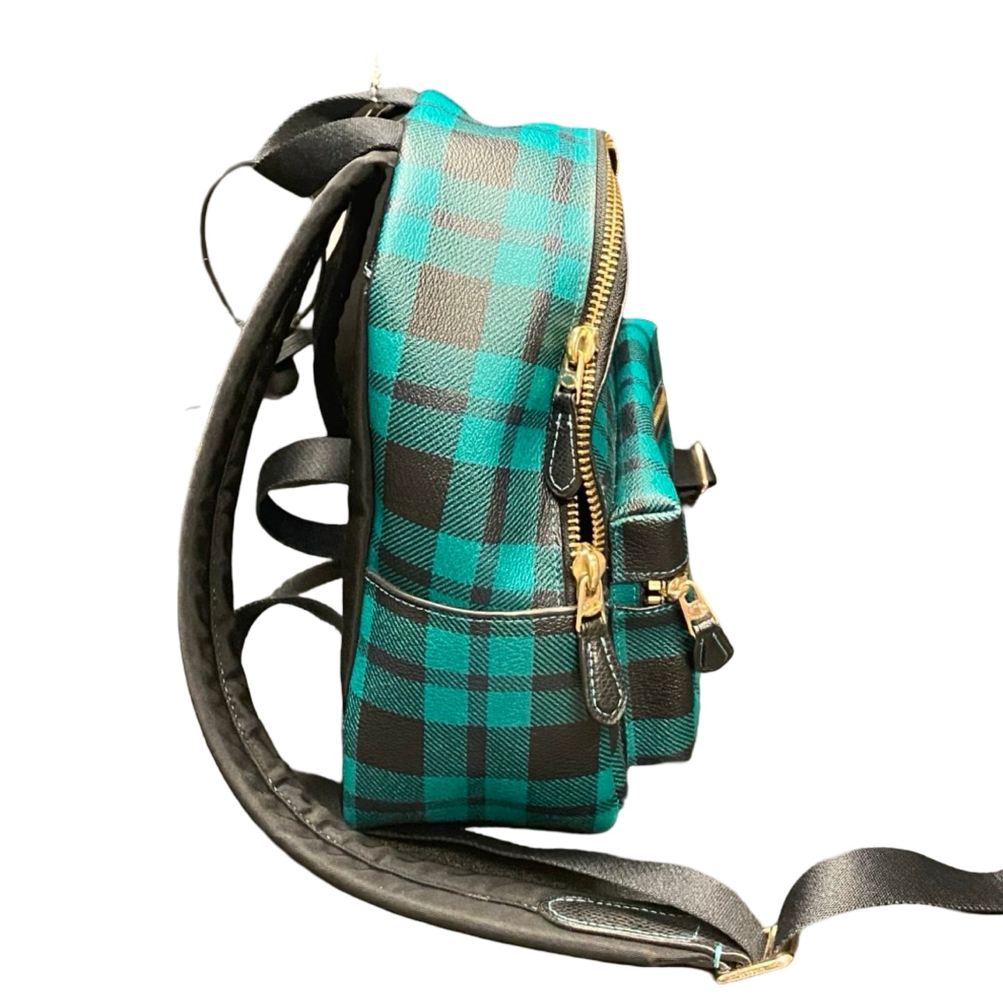 Backpack Designer By Coach In Black & Green, Size:Small