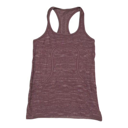 Athletic Tank Top By Lululemon In Purple, Size:8