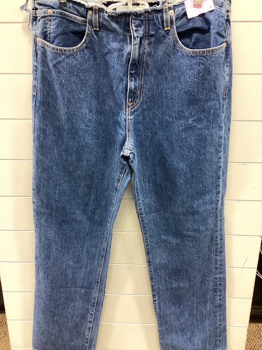 Jeans Skinny By Cmb In Blue Denim, Size:12