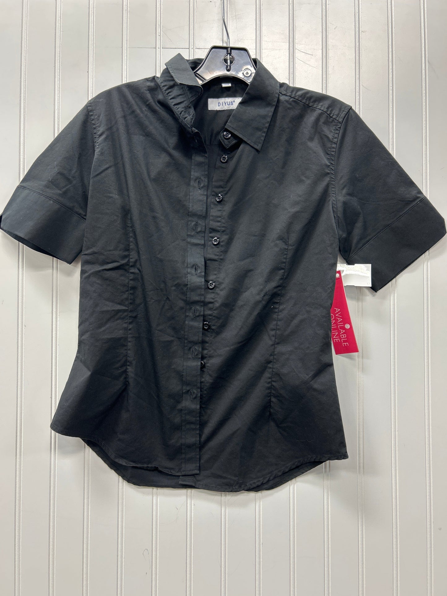 Blouse Ss By Cmc In Black, Size:Xs