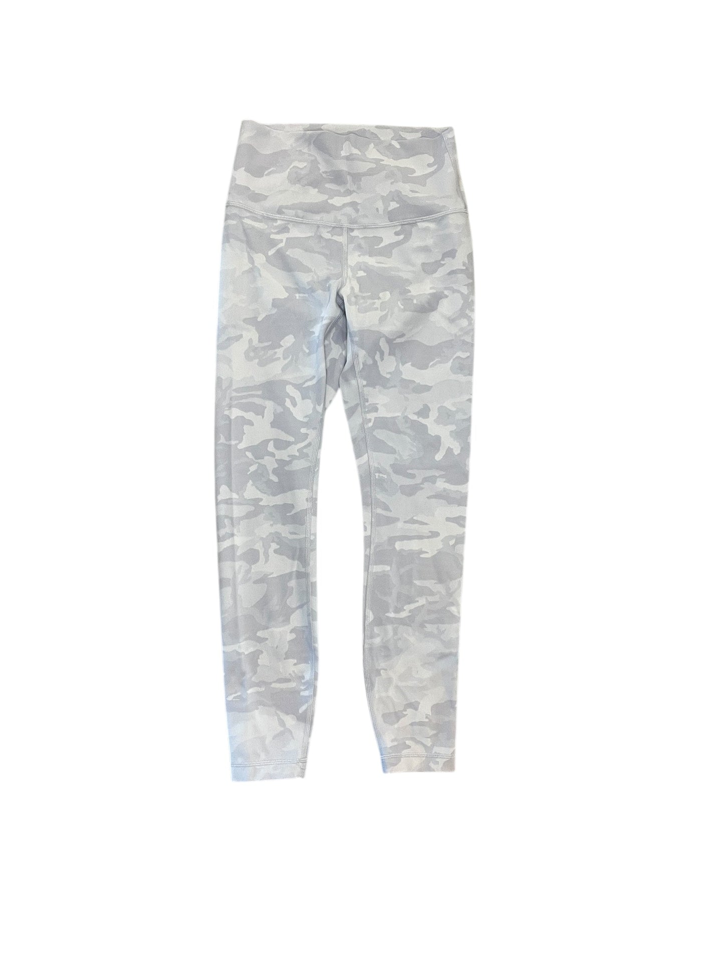 Athletic Leggings By Lululemon In Grey, Size:S