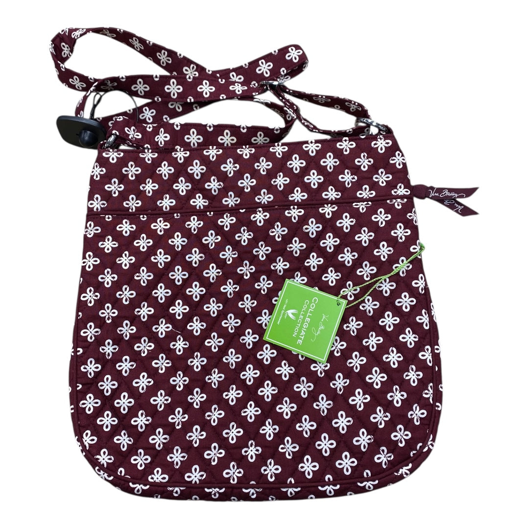 Handbag By Vera Bradley In Maroon, Size:Small