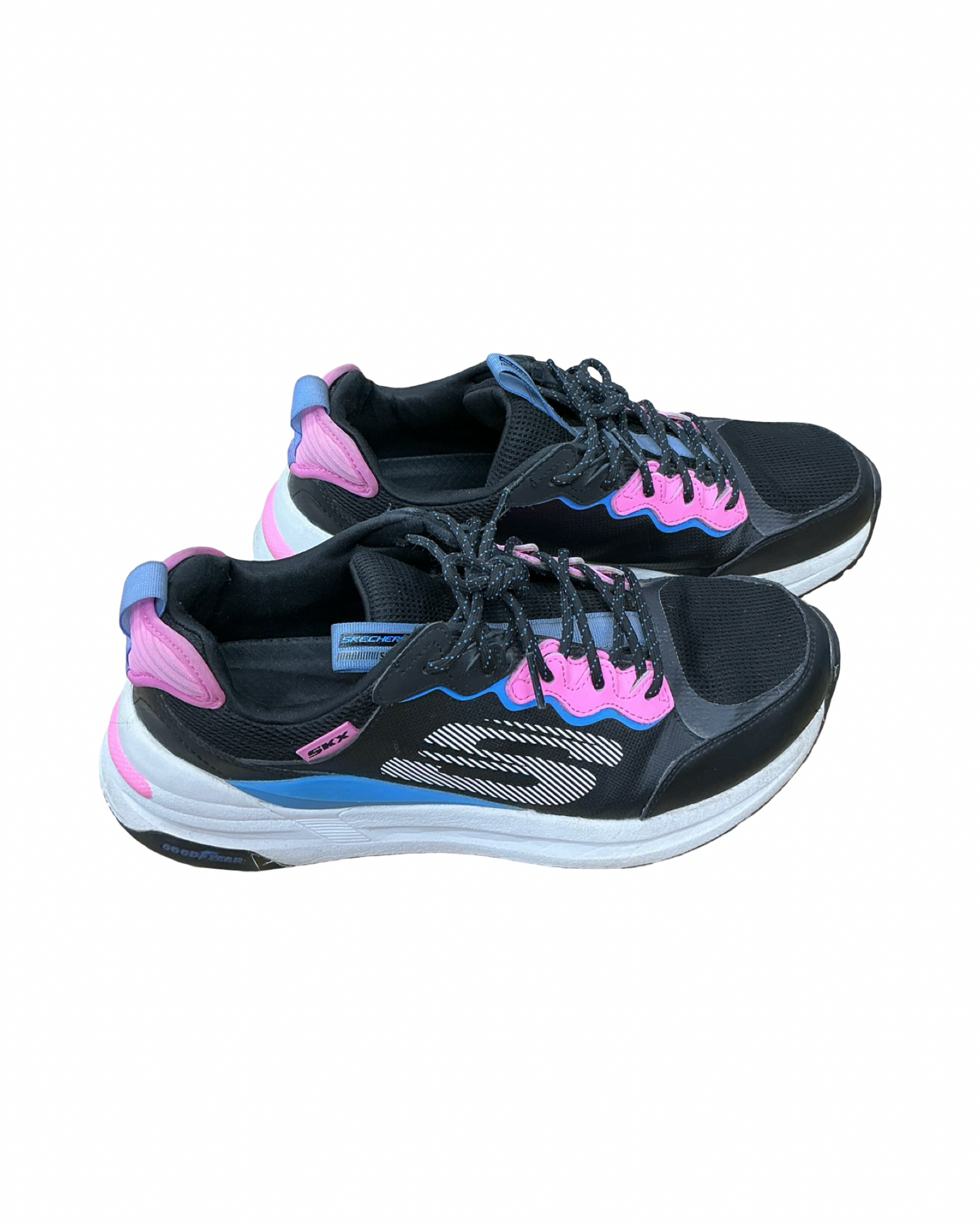 Shoes Athletic By Skechers In Black & Pink, Size:10