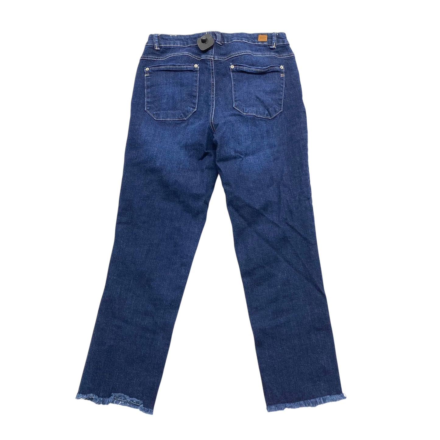 Jeans Straight By Wit & Wisdom In Blue Denim, Size:6