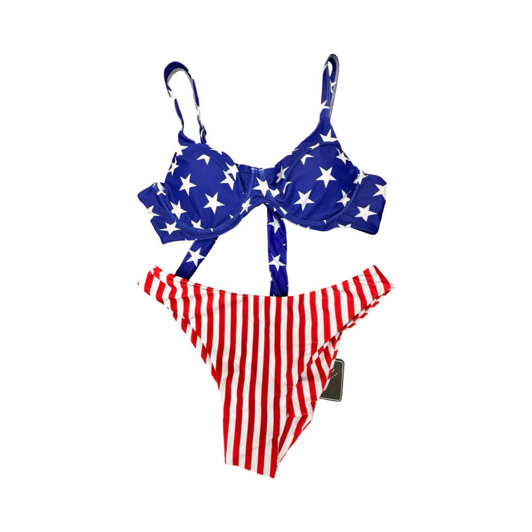 Swimsuit 2Pc By Zaful In Multi, Size:L