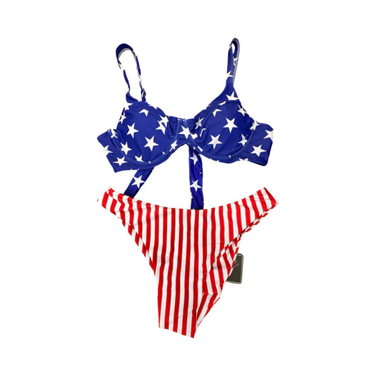 Swimsuit 2Pc By Zaful In Multi, Size:L