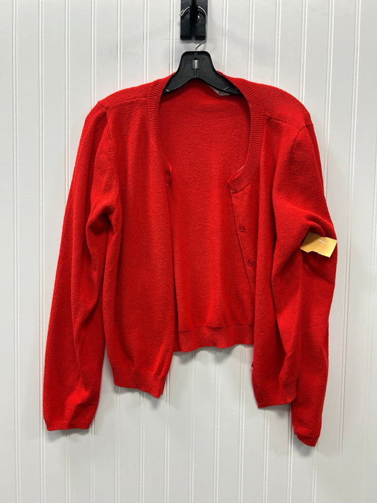 Blouse Ls By Cyrus In Red, Size:L