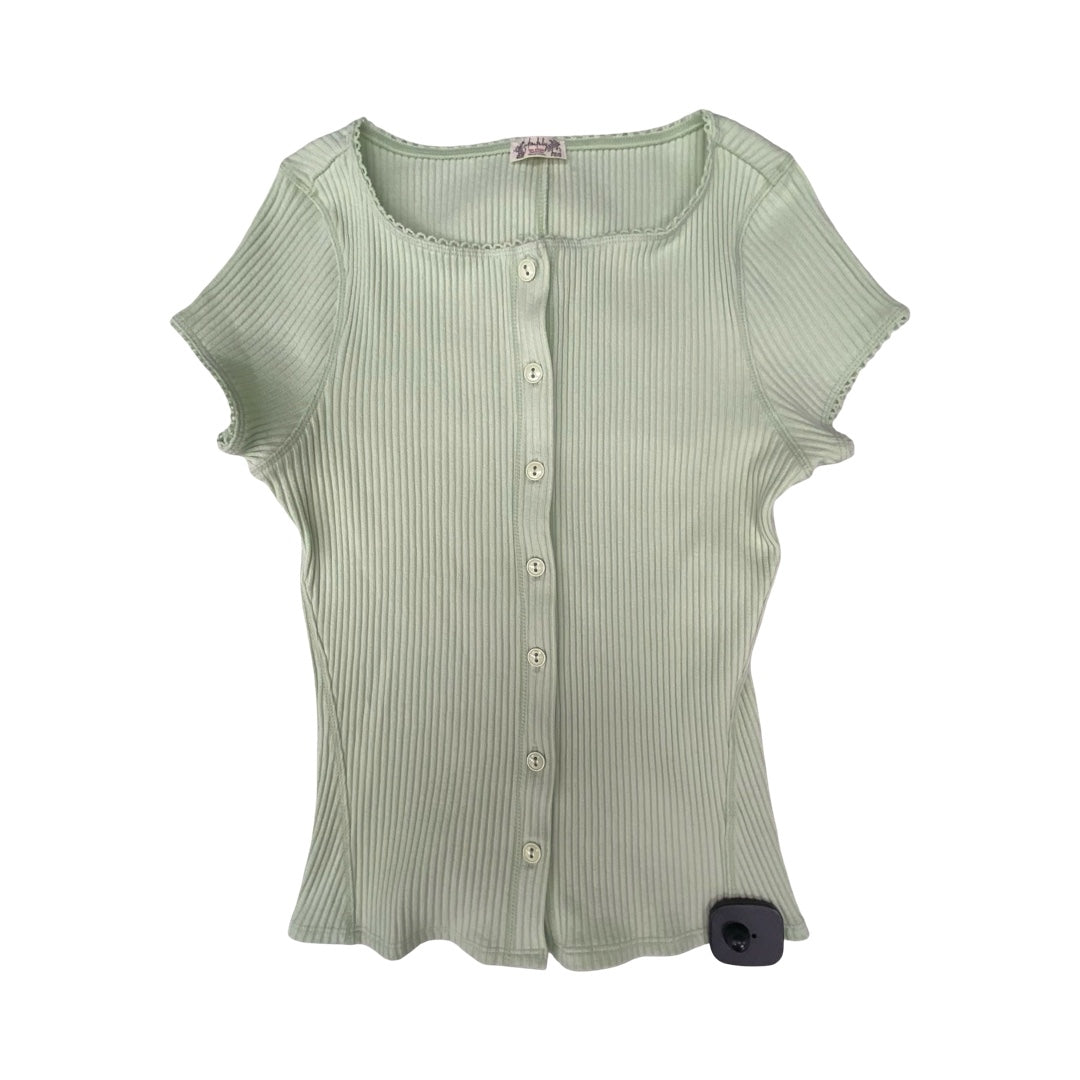Top Ss By Free People In Green, Size:Sp