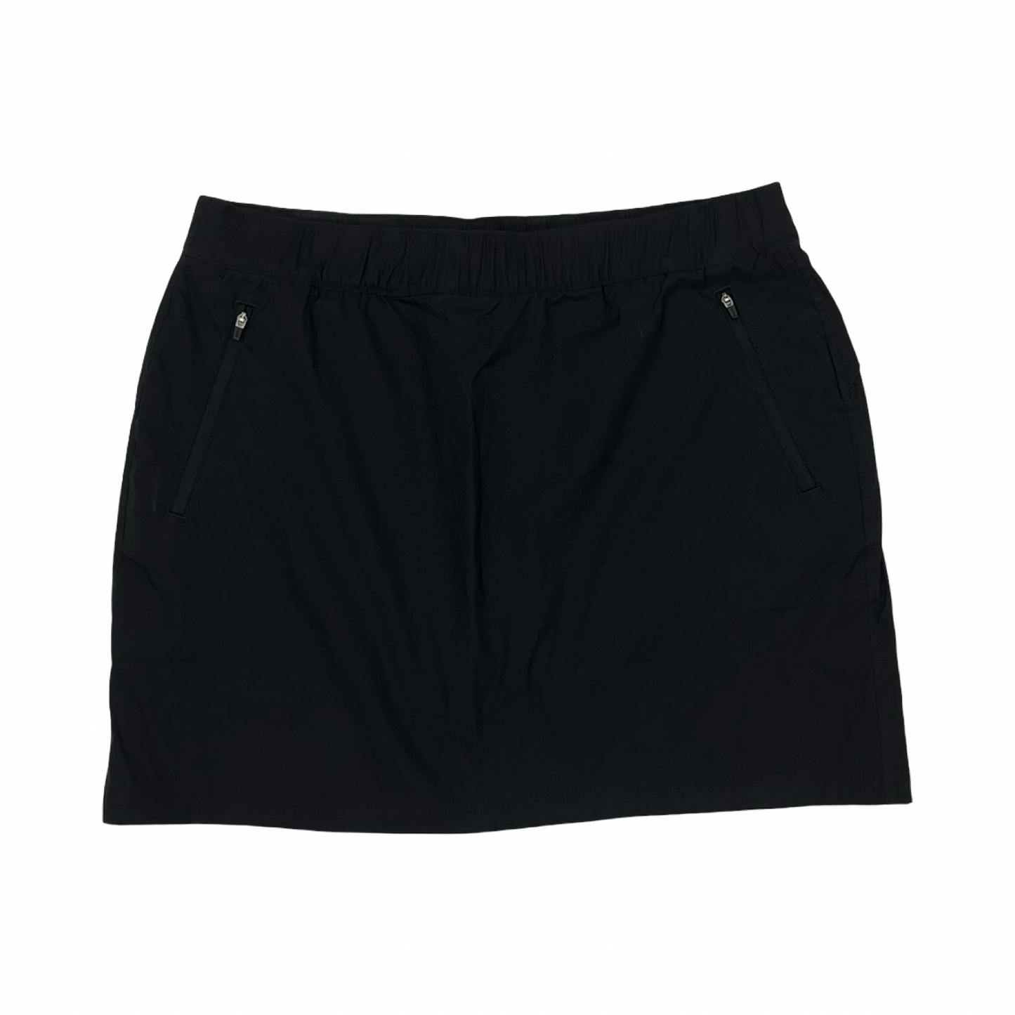 Skort By Eddie Bauer In Black, Size:16