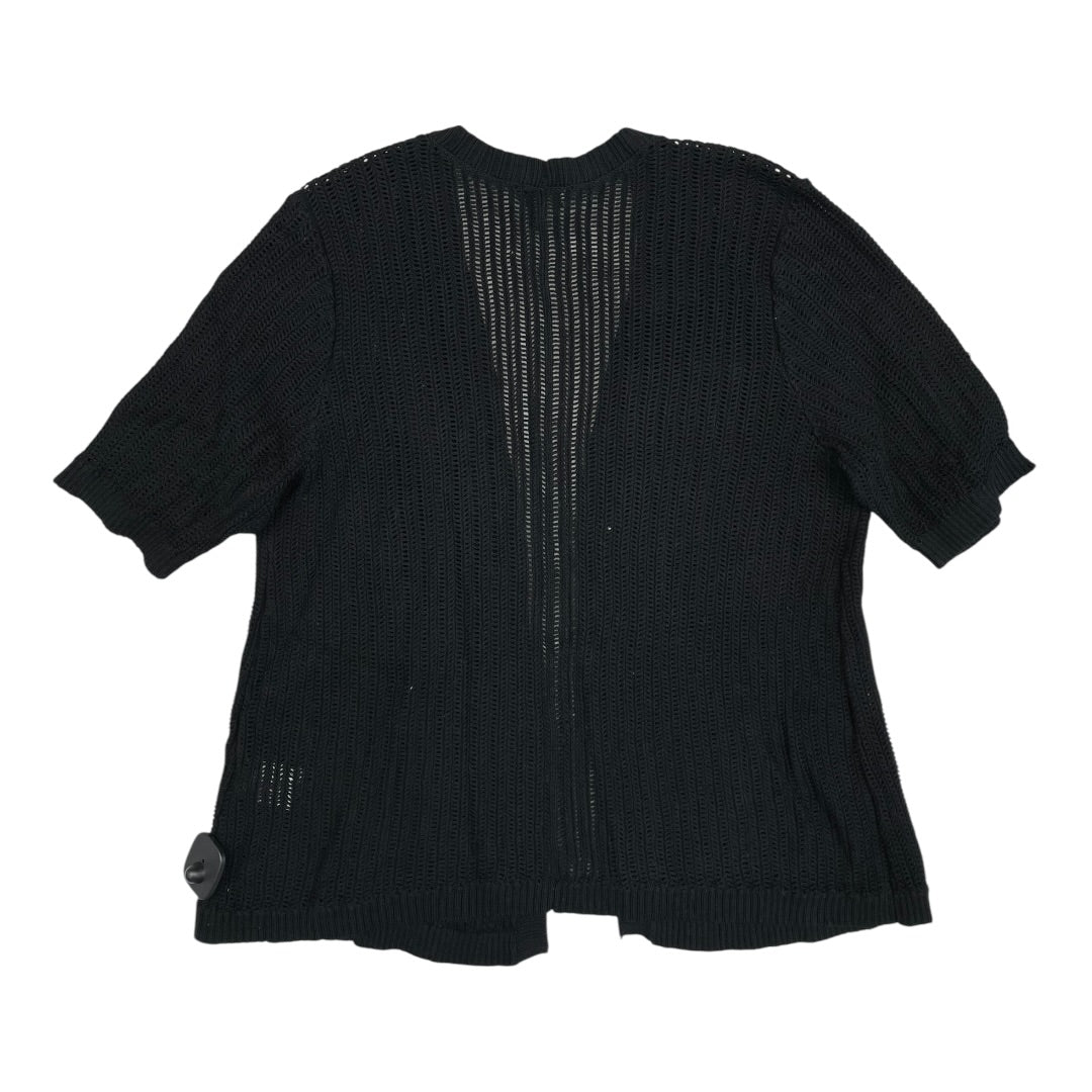 Sweater Ss By Style And Company In Black, Size:Xxl