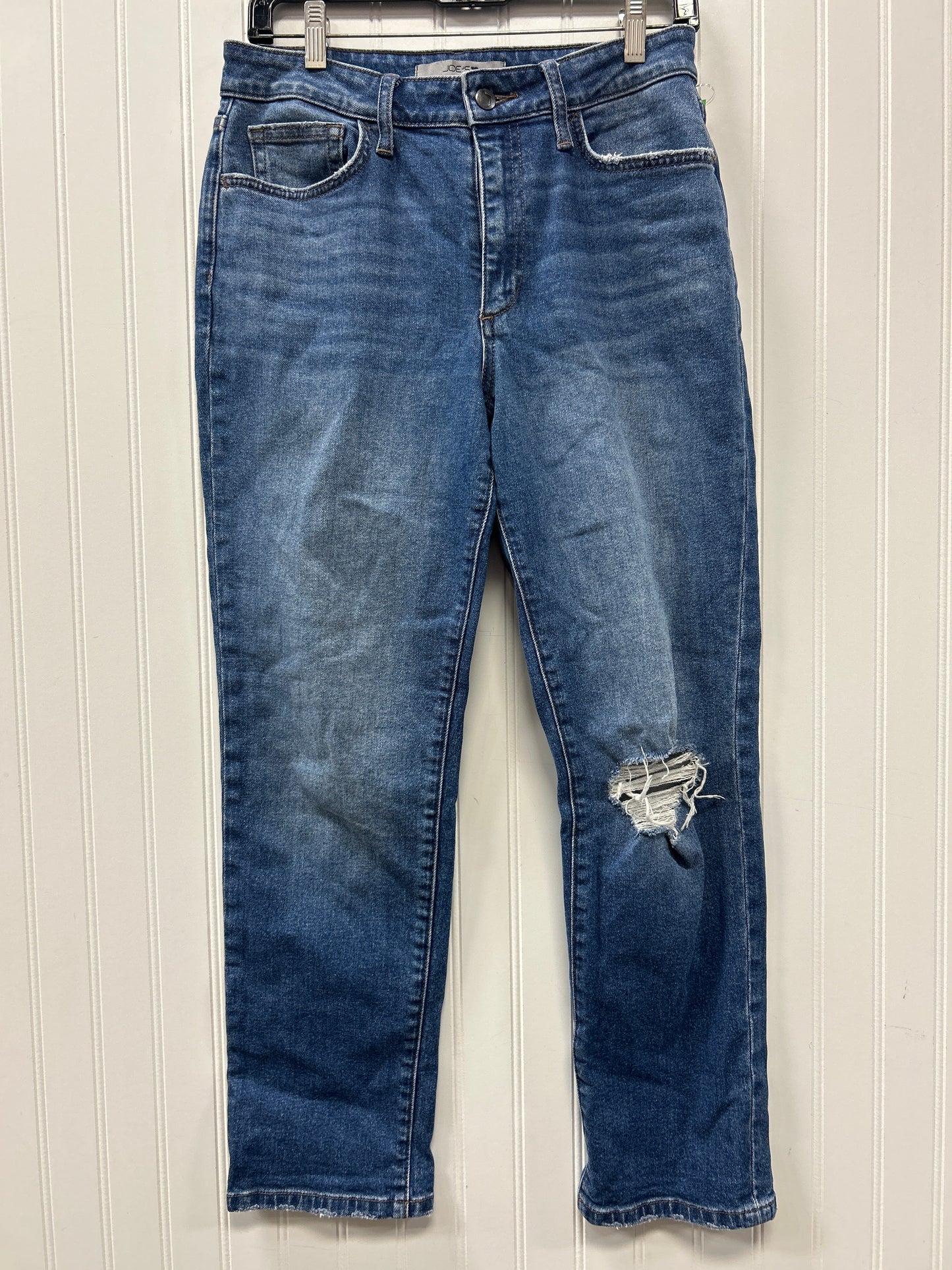 Jeans Straight By Joes Jeans In Blue Denim, Size:4